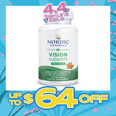 NORDIC NATURALS - Vision Support (Promotes Healthy Eye Moisture And Tear Production) Softgels 60s
