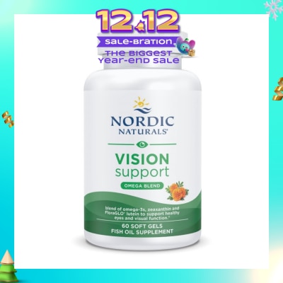 NORDIC NATURALS Vision Support (Promotes Healthy Eye Moisture And Tear Production) Softgels 60s
