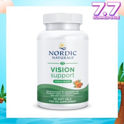 NORDIC NATURALS Vision Support (Promotes Healthy Eye Moisture And Tear Production) Softgels 60s