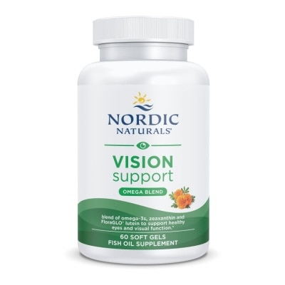 NORDIC NATURALS Vision Support (Promotes Healthy Eye Moisture And Tear Production) Softgels 60s