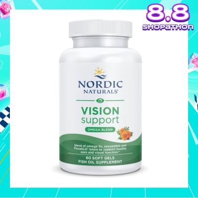 NORDIC NATURALS Vision Support (Promotes Healthy Eye Moisture And Tear Production) Softgels 60s