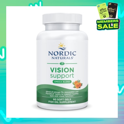 NORDIC NATURALS Vision Support (Promotes Healthy Eye Moisture And Tear Production) Softgels 60s