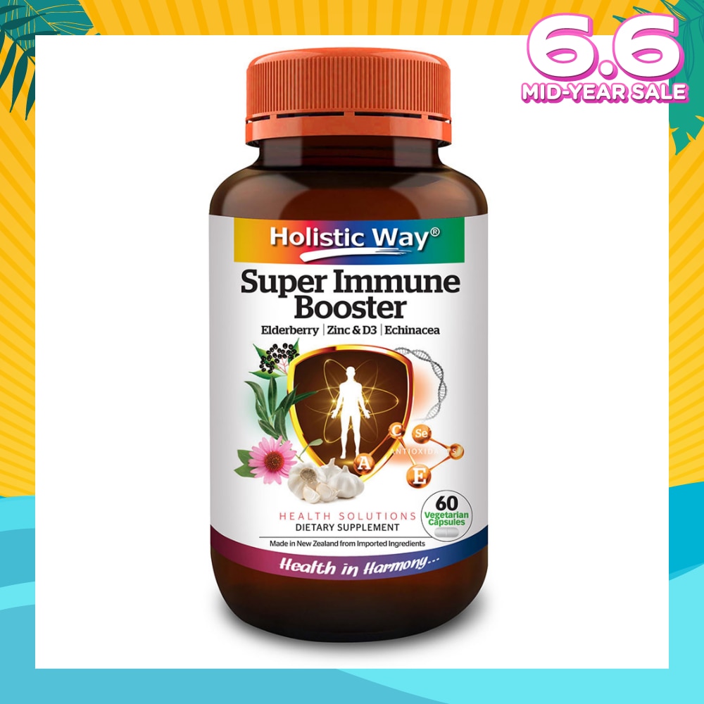 Super Immune Booster Dietary Supplement Vegetarian Capsule 60s