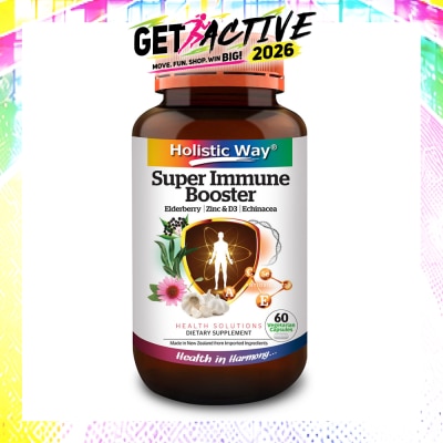 HOLISTIC WAY - Super Immune Booster Dietary Supplement Vegetarian Capsule 60s image