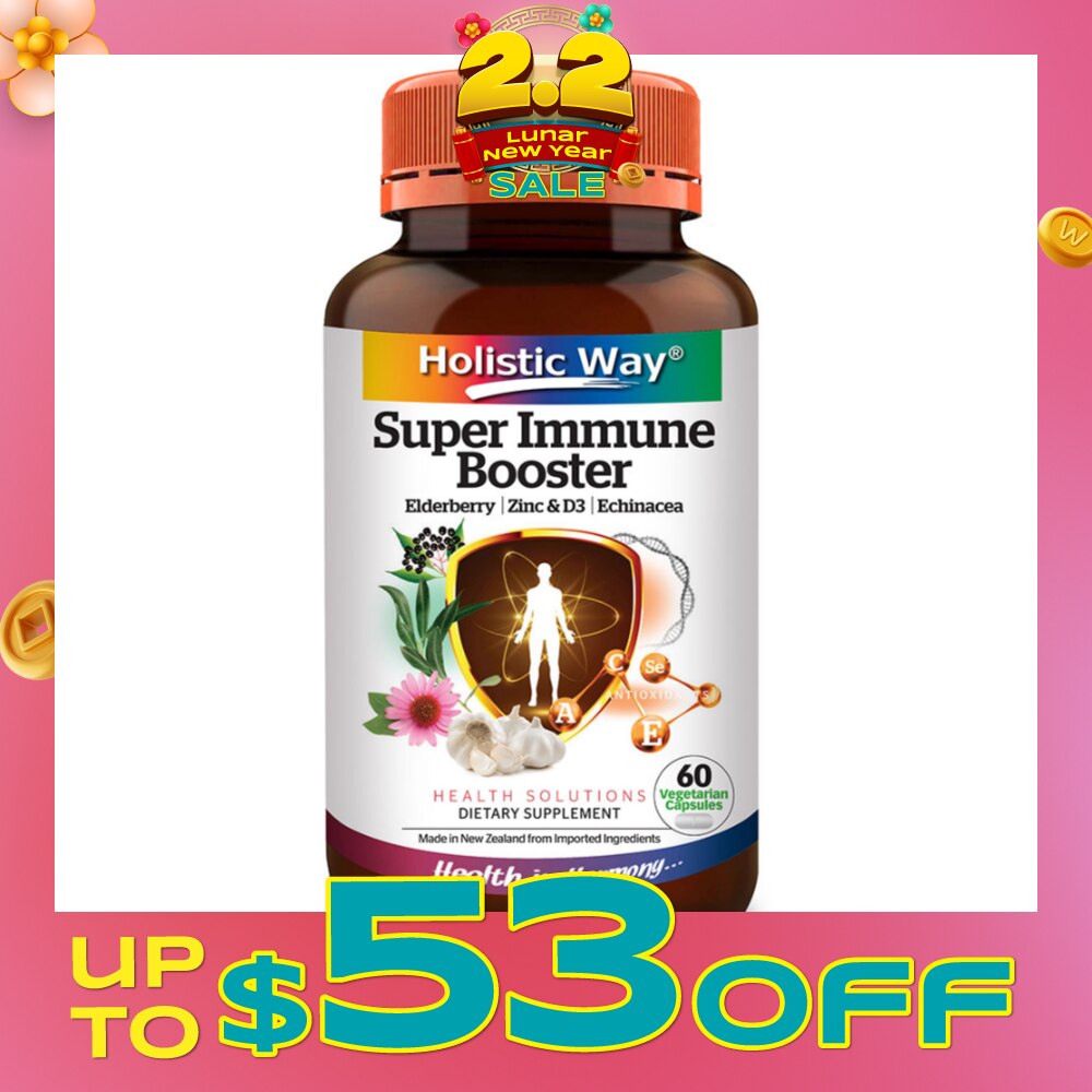 Super Immune Booster Dietary Supplement Vegetarian Capsule 60s