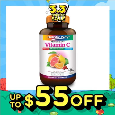 HOLISTIC WAY Antioxidant Vitamin C Dietary Supplement Caplet 60s