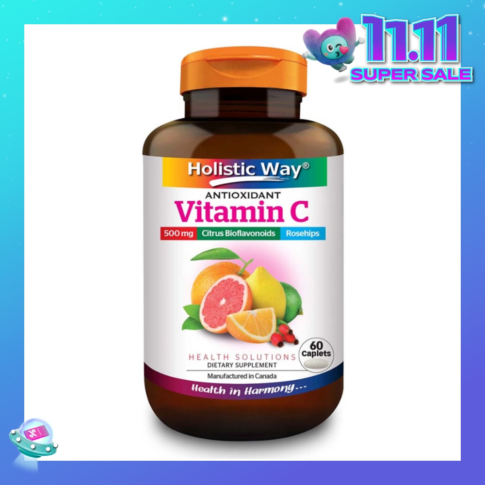 Antioxidant Vitamin C Dietary Supplement Caplet 60s