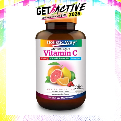 HOLISTIC WAY - Antioxidant Vitamin C Dietary Supplement Caplet 60s image