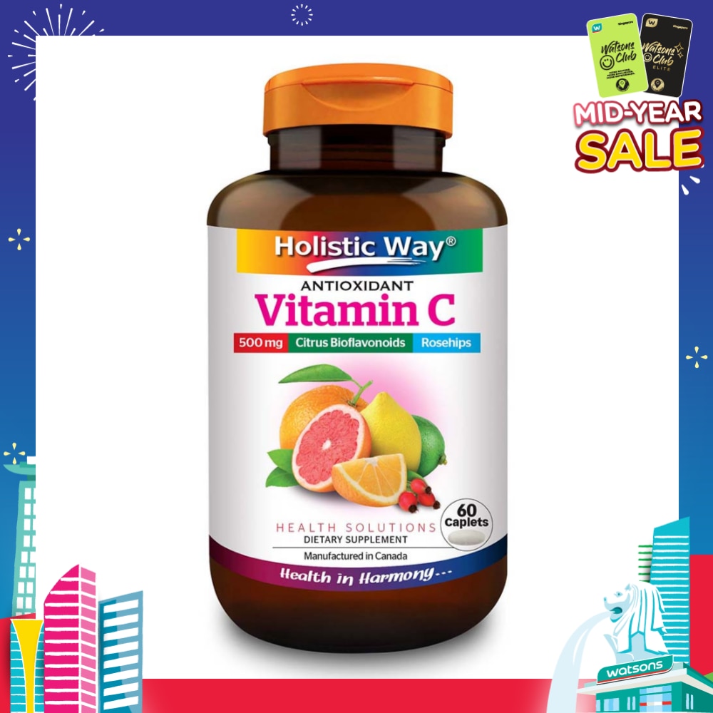 Antioxidant Vitamin C Dietary Supplement Caplet 60s