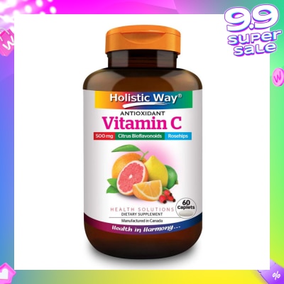HOLISTIC WAY Antioxidant Vitamin C Dietary Supplement Caplet 60s