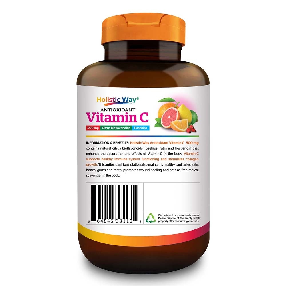 Antioxidant Vitamin C Dietary Supplement Caplet 60s