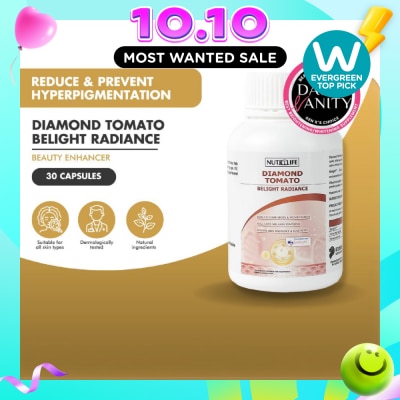 NUTRILIFE Diamond Tomato Belight Radiance Capsules (Suitable for Vegetarian) 30s image