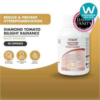 NUTRILIFE Diamond Tomato Belight Radiance Capsules (Suitable for Vegetarian) 30s image