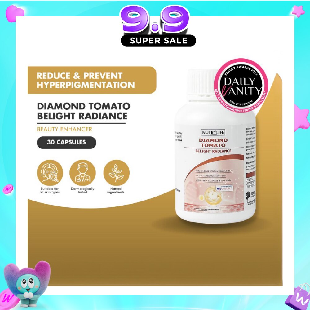Diamond Tomato Belight Radiance Capsules (Suitable for Vegetarian) 30s image