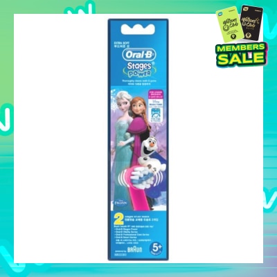 ORAL-B Stages Power Toothbrush Heads Featuring Frozen Characters 2 Count