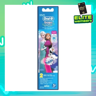ORAL-B Stages Power Toothbrush Heads Featuring Frozen Characters 2 Count