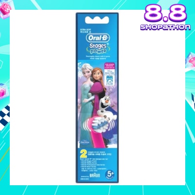 ORAL-B Stages Power Toothbrush Heads Featuring Frozen Characters 2 Count