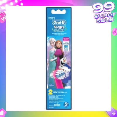 ORAL-B Stages Power Toothbrush Heads Featuring Frozen Characters 2 Count