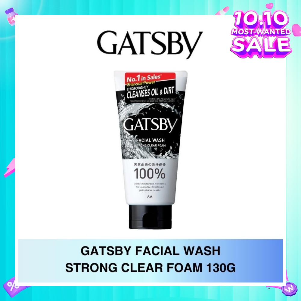 Facial Wash Strong Clear Foam 130g