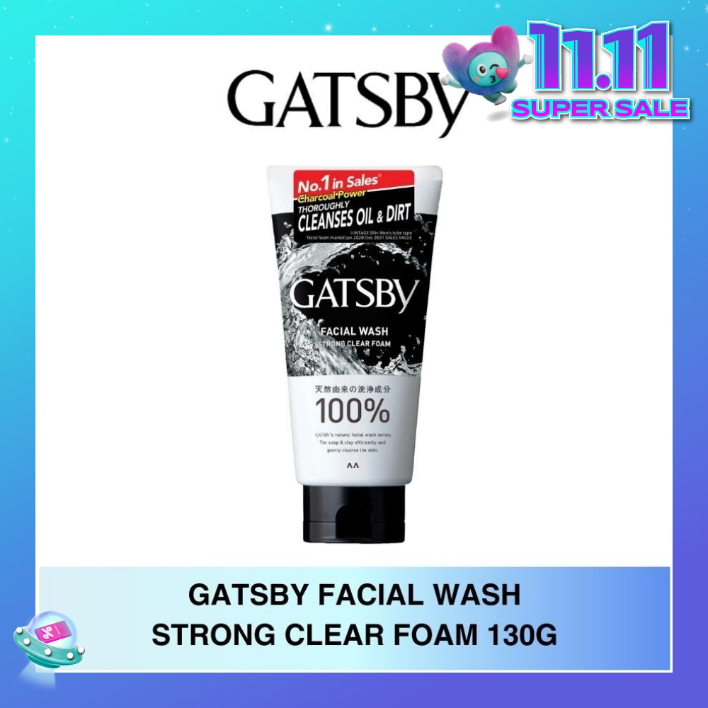 Facial Wash Strong Clear Foam 130g