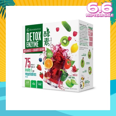 KINOHIMITSU Detox Enzyme (Digestion and Nutrient Absorption) 14g x 30s