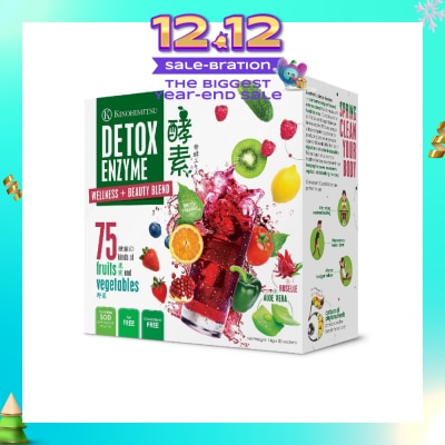 KINOHIMITSU Detox Enzyme (Digestion and Nutrient Absorption) 14g x 30s