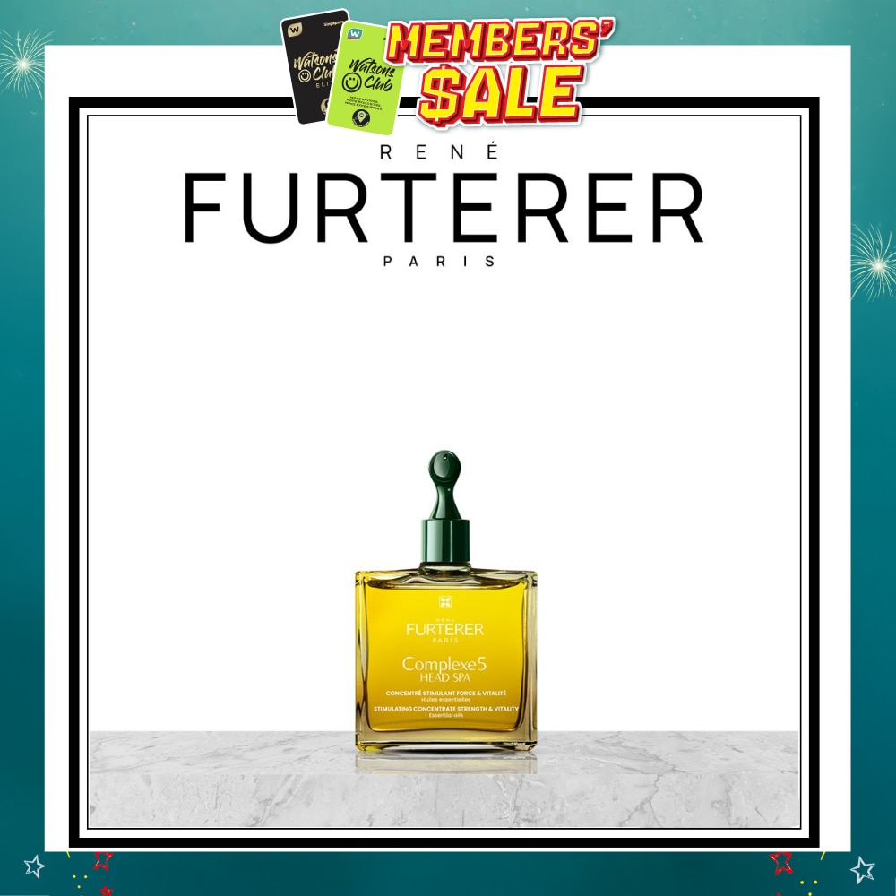 Complexe 5 Head SPA Stimulating Concentrate Strength & Vitality Essential Oils (For All Scalp Types) 50ml