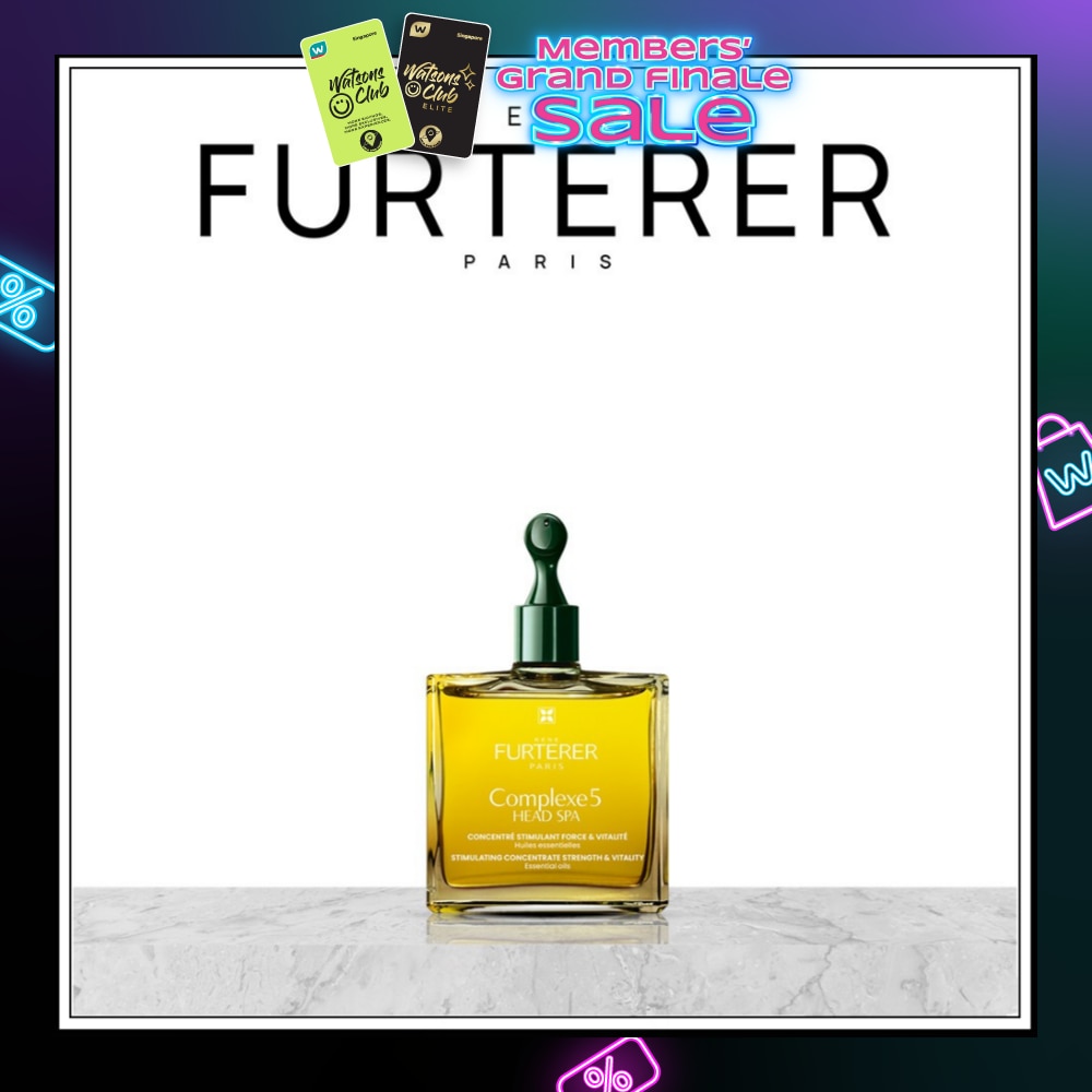 Complexe 5 Head SPA Stimulating Concentrate Strength & Vitality Essential Oils (For All Scalp Types) 50ml