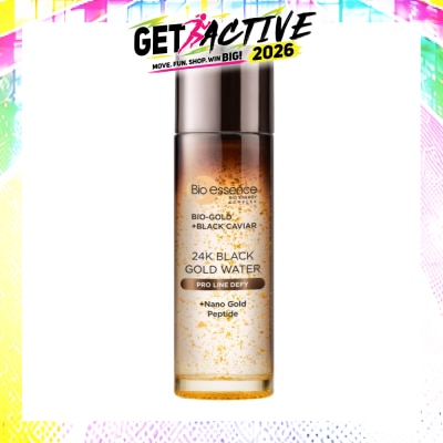BIO ESSENCE - 24K Black Gold Water Pro Line Defy (+Nano Gold Peptide) 100ml image