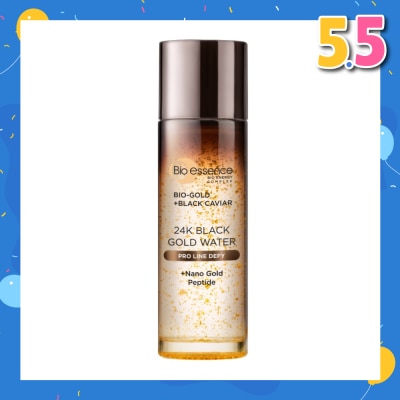 BIO ESSENCE 24K Black Gold Water Pro Line Defy (+Nano Gold Peptide) 100ml