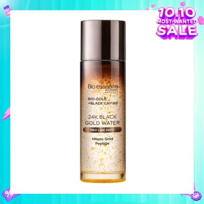 BIO ESSENCE 24K Black Gold Water Pro Line Defy (+Nano Gold Peptide) 100ml
