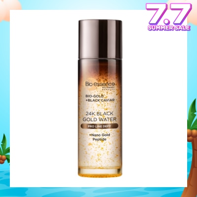 BIO ESSENCE 24K Black Gold Water Pro Line Defy (+Nano Gold Peptide) 100ml