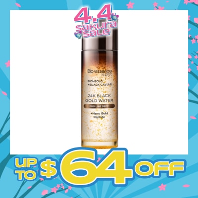 BIO ESSENCE - 24K Black Gold Water Pro Line Defy (+Nano Gold Peptide) 100ml