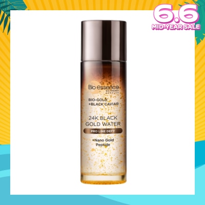 BIO ESSENCE 24K Black Gold Water Pro Line Defy (+Nano Gold Peptide) 100ml