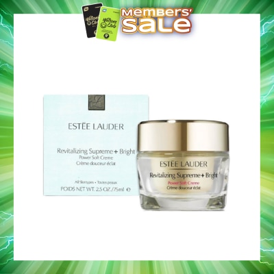 ESTEE LAUDER - Revitalizing Supreme + Bright Power Soft Crème (Suitable for All Skintype + Neck Area) 75ml