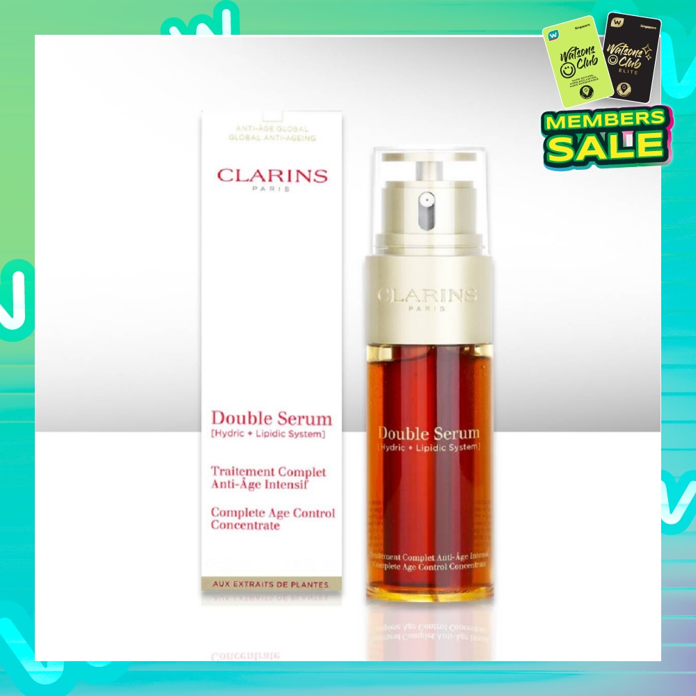 Clarins Double Serum (Anti-Aging & For Radiant Complexion) 50ml