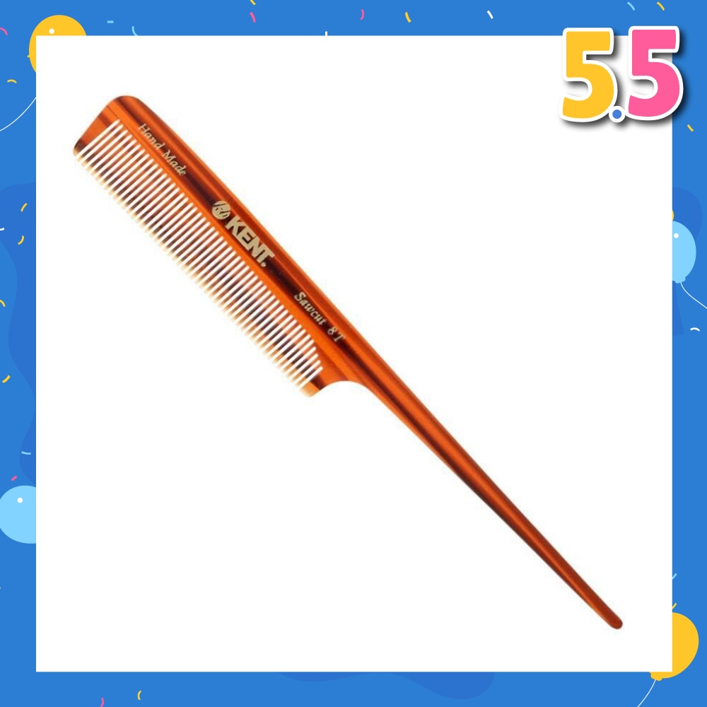 A8T (Handmade Fine Tail Comb For Backcombing, Seperating And Sectioning Hair) 1s