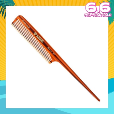 KENT BRUSHES A8T (Handmade Fine Tail Comb For Backcombing, Seperating And Sectioning Hair) 1s