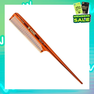 KENT BRUSHES A8T (Handmade Fine Tail Comb For Backcombing, Seperating And Sectioning Hair) 1s