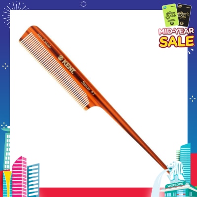 KENT BRUSHES A8T (Handmade Fine Tail Comb For Backcombing, Seperating And Sectioning Hair) 1s