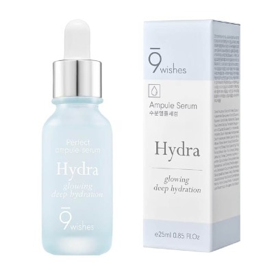 9WISHES Hydra Skin Ampule Serum (Glowing Deep Hydration) 25ml (Expiry: Jun`2025)