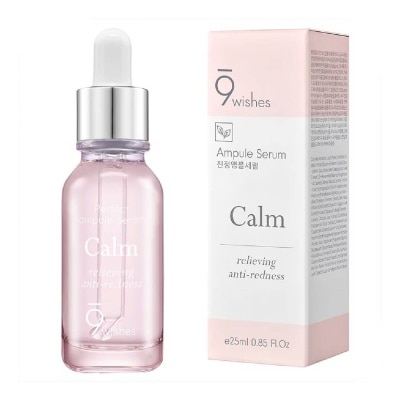 9WISHES Calm Perfect Ampule Serum (Relieving + Anti-Redness) 25ml