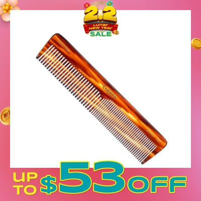 KENT BRUSHES A16T (Handmade 185mm Large Dressing Table Comb) 1s