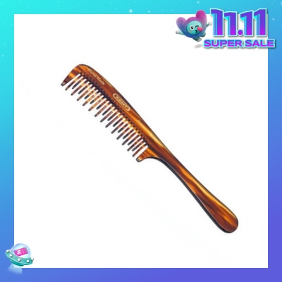 KENT BRUSHES A21T (Handmade 200Mm Double Row Detangling Comb) 1s