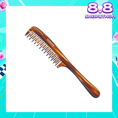 KENT BRUSHES A21T (Handmade 200Mm Double Row Detangling Comb) 1s
