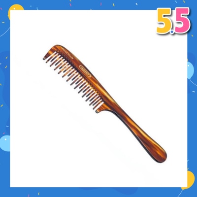 KENT BRUSHES A21T (Handmade 200Mm Double Row Detangling Comb) 1s