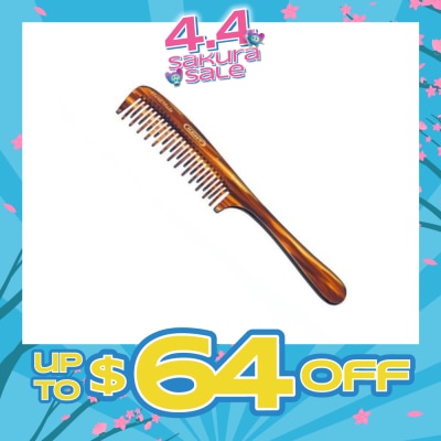 KENT BRUSHES - A21T (Handmade 200Mm Double Row Detangling Comb) 1s