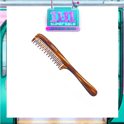 KENT BRUSHES A21T (Handmade 200Mm Double Row Detangling Comb) 1s image