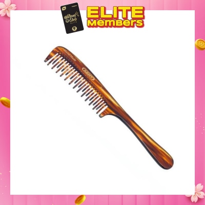 KENT BRUSHES A21T (Handmade 200Mm Double Row Detangling Comb) 1s