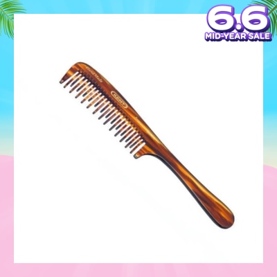 KENT BRUSHES A21T (Handmade 200Mm Double Row Detangling Comb) 1s